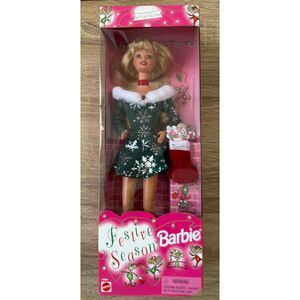 1997 Mattel Festive Season Barbie New in Sealed Box
